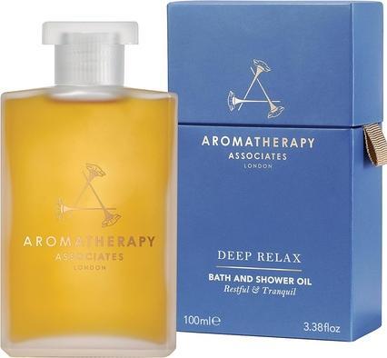 Actual product image Aromatherapy Associates Deluxe Deep Relax Bath and Shower Oil 100ml (100 ml, Bath oil)