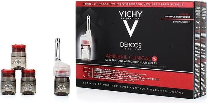 Actual product image Vichy Dercos Aminexil Clinical 5 (126 ml)