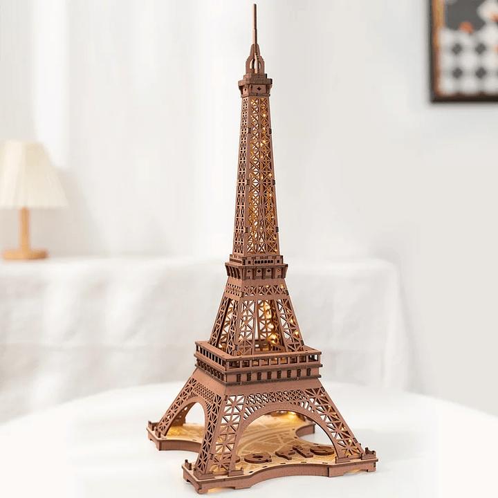 Produktbild Robotime Bausatz Night Of The Eiffeltower, Modell Art: Gebäude