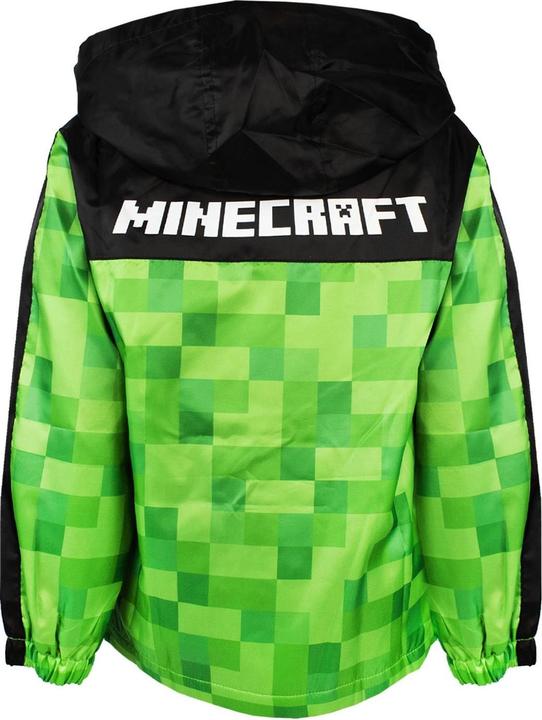 Actual product image Minecraft Jacket Waterproof With HoodÂ Boys (140)