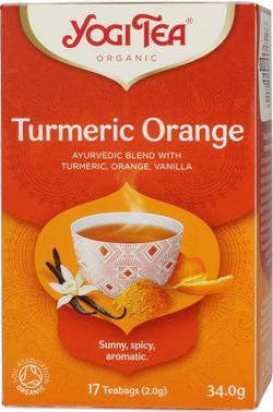 Produktbild Yogi Tea Kurkuma Orange Kurkuma -Tee (Kurkumaorange) Bio (17 x 2 g) 34 g - Yogi -Tee (34 g)