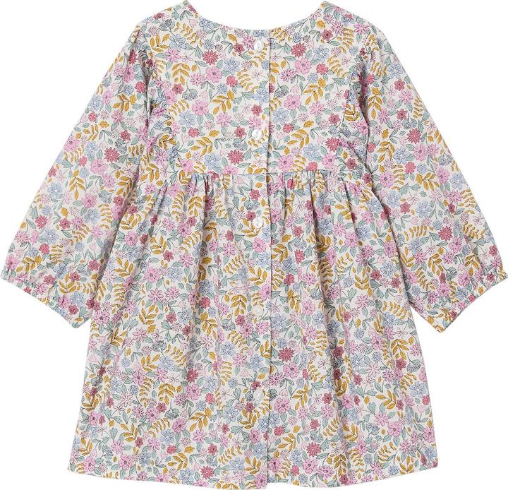 Actual product image Vertbaudet Mädchen Baby-Set mit Blumen: Kleid & Haarband (68)