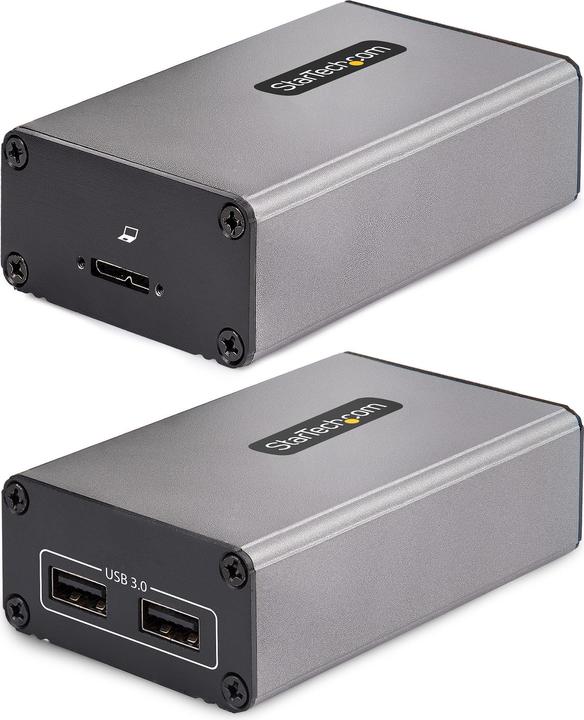 Actual product image StarTech com F35023-USB-EXTENDER, 93 mm, 57 mm, 28 mm, 271 g, 115 mm, 155 mm (USB-A, 2 Ports)