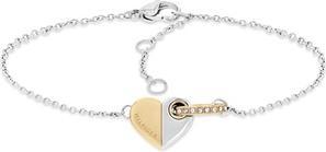 Produktbild Tommy Hilfiger Fashion steel bracelet with bicolor heart 2780880