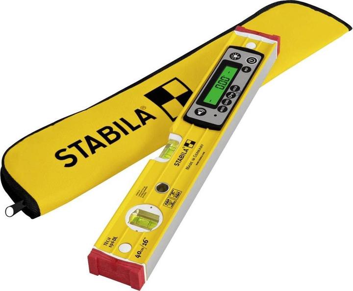Actual product image Stabila Electronic spirit level TECH 196 DL 40 cm calibration-free IP67 19830 (40 cm)