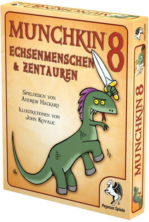 Produktbild Pegasus Munchkin 8 - Echsenmenschen & Zentauren (Deutsch)