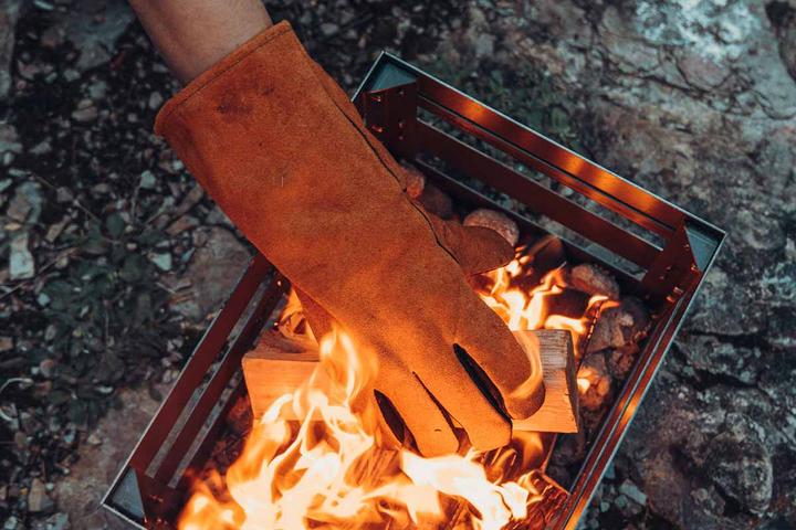 Actual product image Höfats Gloves (Genuine leather)