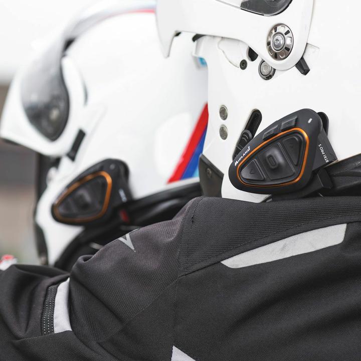 Immagine prodotto Albrecht Midland BTX1 Pro S Cuffia BT per caschi da moto, dispositivo singolo (Set di 1)