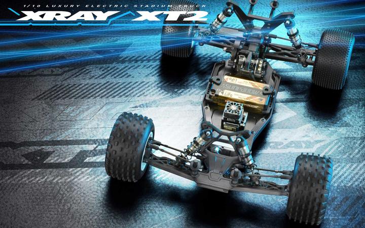 Immagine prodotto Xray XT2C'23 - CAMION ELETTRICO DA STADIO 2WD 1/10 - EDIZIONE TAPPETO (Kit)