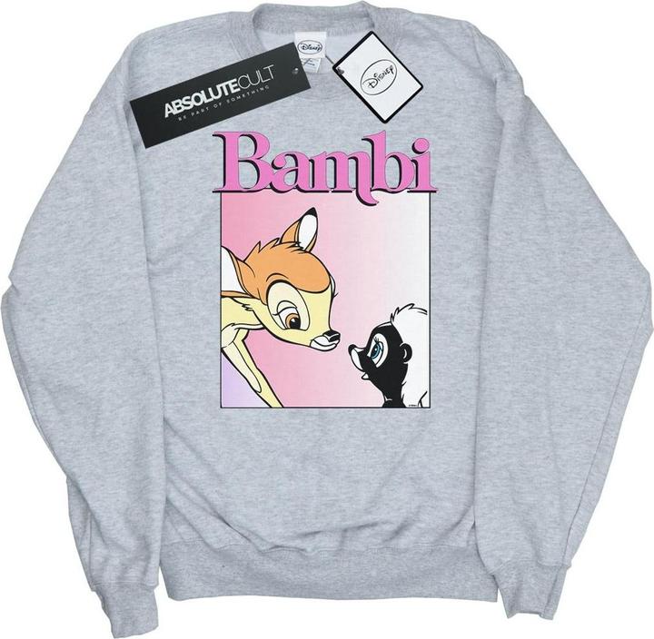 Actual product image Disney Mens Bambi Nice To Meet You Sweatshirt (S)
