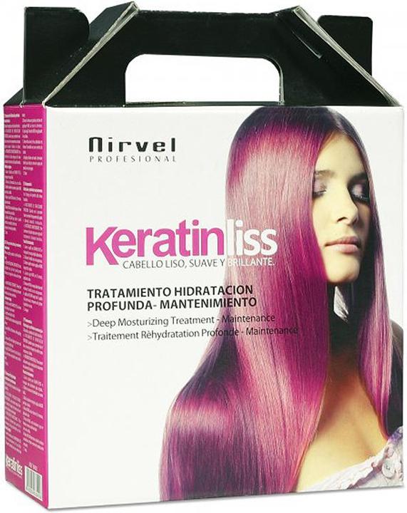 Nirvel Professional Keratinliss Set (100 ml, Flüssiges Shampoo)