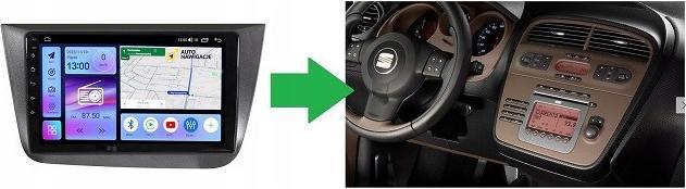 Image du produit No Name RADIO GPS NAVIGATION SEAT ALTEA 2004-2012 ANDROID (9")