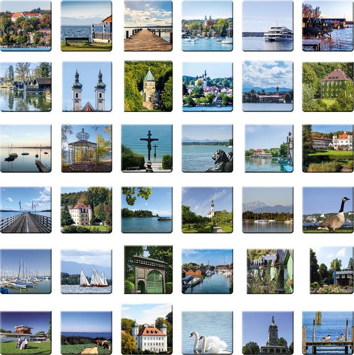 Actual product image Starnberger Spiele Lake Starnberg Memo Game (German)