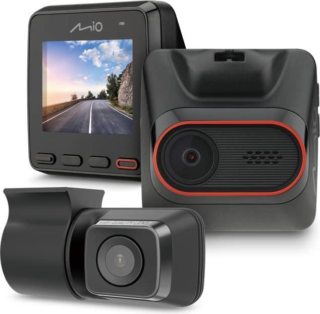 Mio MiVue C420 Dual (Built-in display, Built-in microphone, Full HD)