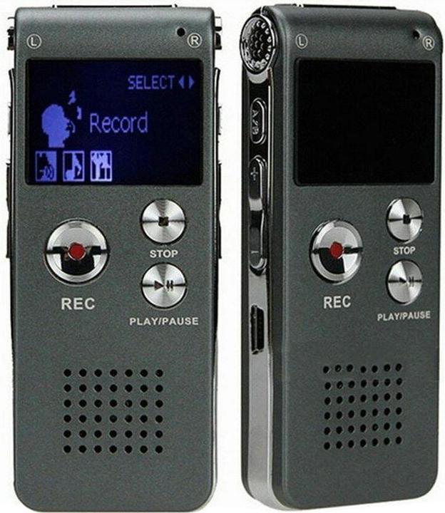 Actual product image JTI Dictation machine with MP3 function (8 GB)