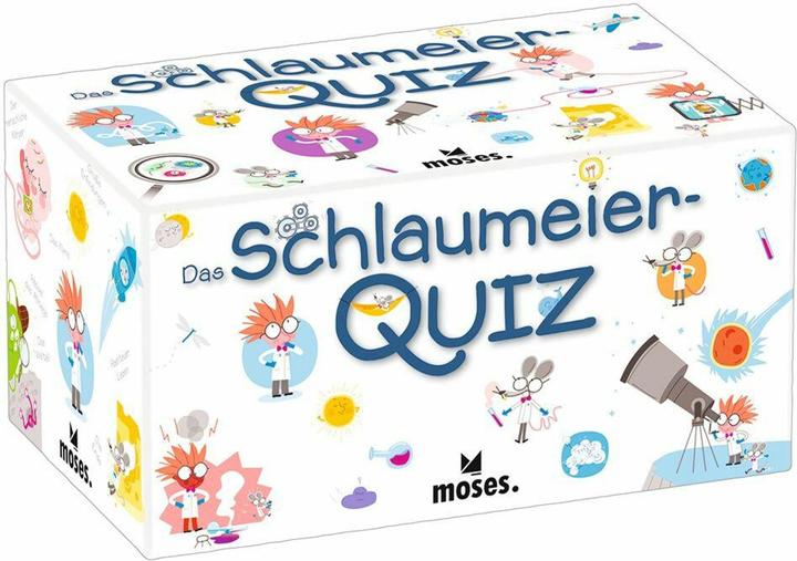Produktbild MOS09211 - Das Schlaumeier-Quiz, für 2 oder mehr Spieler, ab 12 Jahren (DE-Ausgabe) (Deutsch)