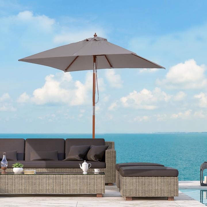 Immagine prodotto Outsunny Ombrellone pieghevole (1.50 m)