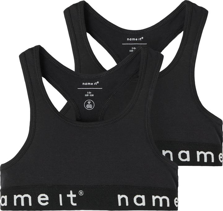 Actual product image Name it 2 Pack Short Sleeve Tank Top (110, 116, 115 A)