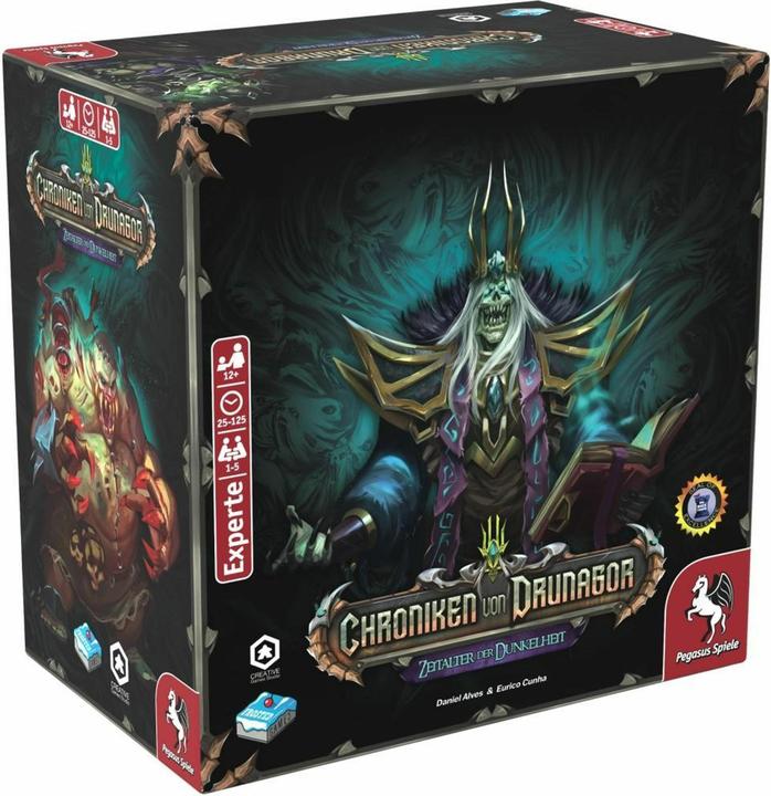 Pegasus 57340G - Chroniken von Drunagor, Brettspiel, für 1-5 Spieler, ab 12 Jahren (DE-Ausgabe) (Deutsch)