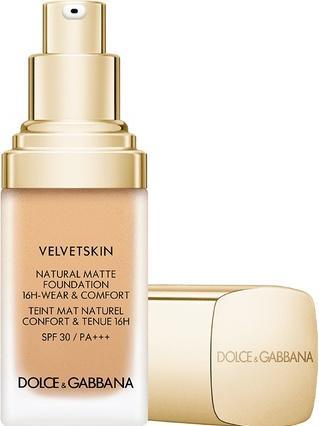 Dolce & Gabbana Dolce&Gabbana Velvetskin Natural Matte Foundation - Desert 340, SPF 30, 30 ml