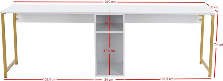 Immagine prodotto Skye Decor Twin (240 x 74 x 60 cm)