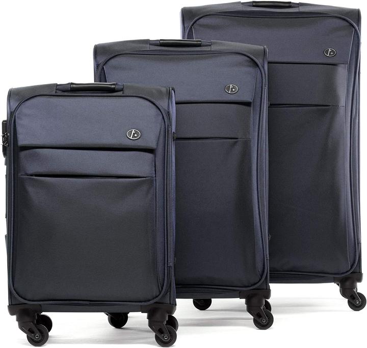 Image du produit Fergé Set de valises 3 pièces, Navy (100 l, L (90 - 115l), XL (à partir de 115l))