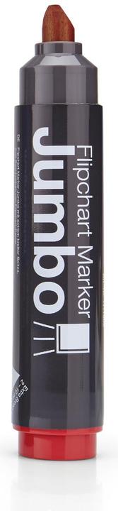 Immagine prodotto Magnetoplan JUMBO - Marcatore per lavagna a fogli mobili (Rosso, 10 mm, 4 x)