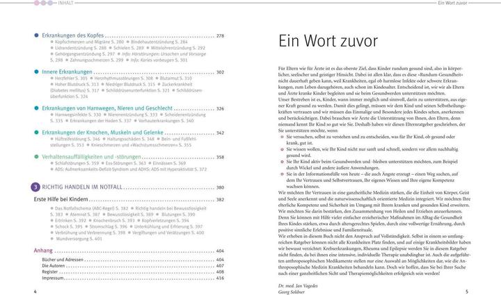 Produktbild Das Kinder Gesundheitsbuch (Deutsch, Georg Soldner, 2013)