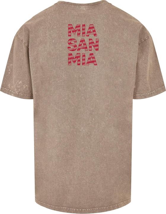 Image du produit FC Bayern München Logo Red Acid Washed Heavy Oversize Tee - 115139 (XXL)