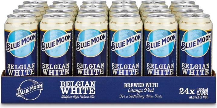 Bluemoon Belgian White (24 x 50 cl)
