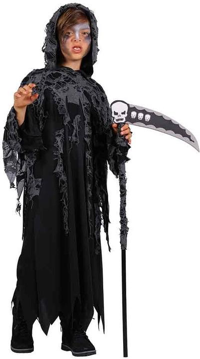 Image du produit Thetru Costume d'Halloween pour enfants, la mort, noir (92, 98, 104)