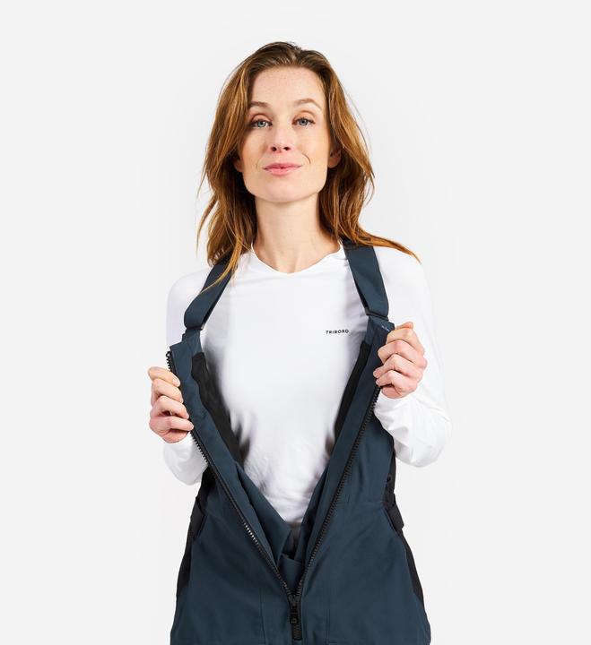 Image du produit Tribord Salopette de navigation femme - 500 gris foncé (XL)
