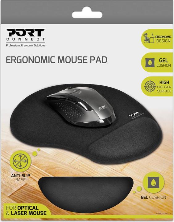 Actual product image Port Designs Ergonomic mouse pad (S)