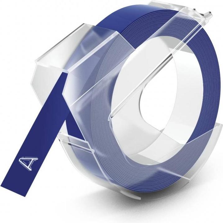 Produktbild Dymo Prägeband 3D (0.90 cm, Blau, Schwarz, Rot)