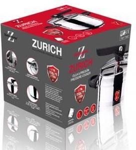 Immagine prodotto Bergner Pentola A Pressione Zurich, 7l (22 cm)