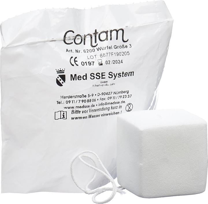 Image du produit Contam Tampon cube 42mm taille 3 (5 pcs) (5 x)
