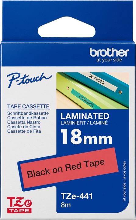 Produktbild Brother P-Touch (1.80 cm, Rot)