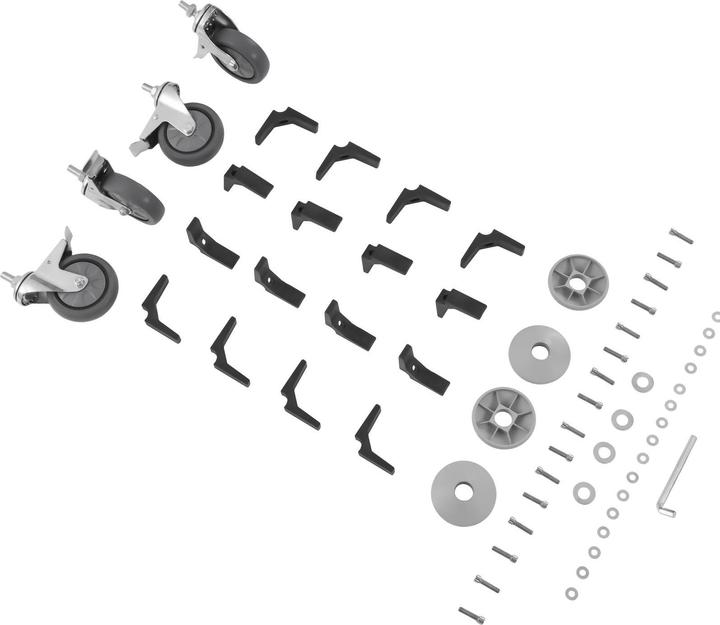 Image du produit Royal Catering Chariot de service - 4 plateaux - 200 kg