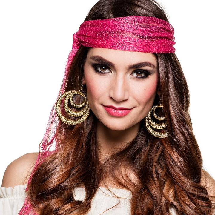 Image du produit Boland Boucles d'oreilles gitane, rondes (100% Fer)