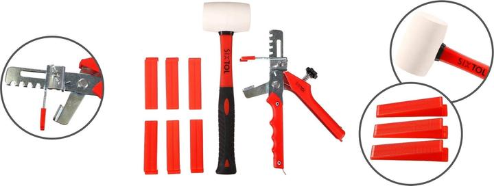Produktbild Sixtol Set zum Nivellieren von Fliesen LEVEL SYSTEM STARTER 1