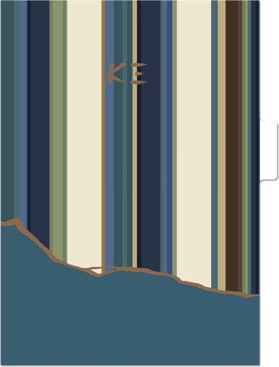 Produktbild Clairefontaine Kenzo Set 3 Registermappen (22 x 31 cm, 240 x)