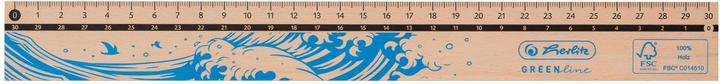 Actual product image Herlitz Ruler GREENline 30 cm (300 mm)