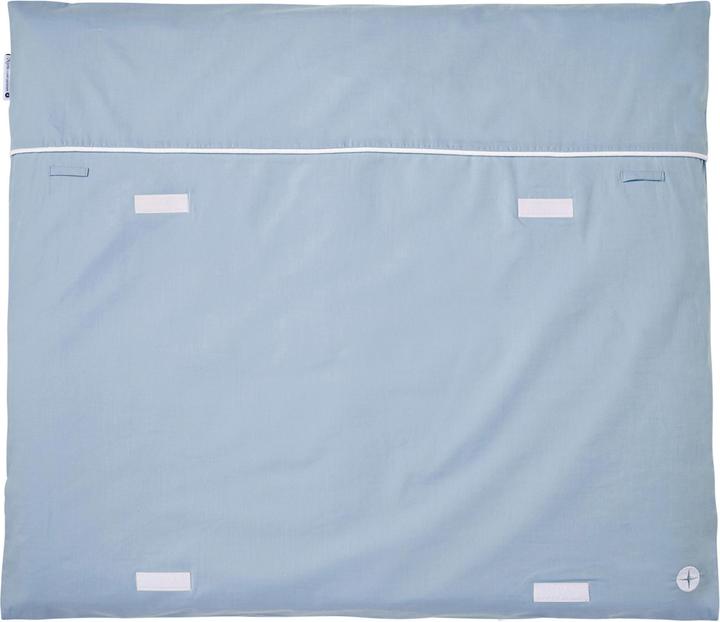 Actual product image nordic coast company Changing mat blue gray (70 x 80 cm)