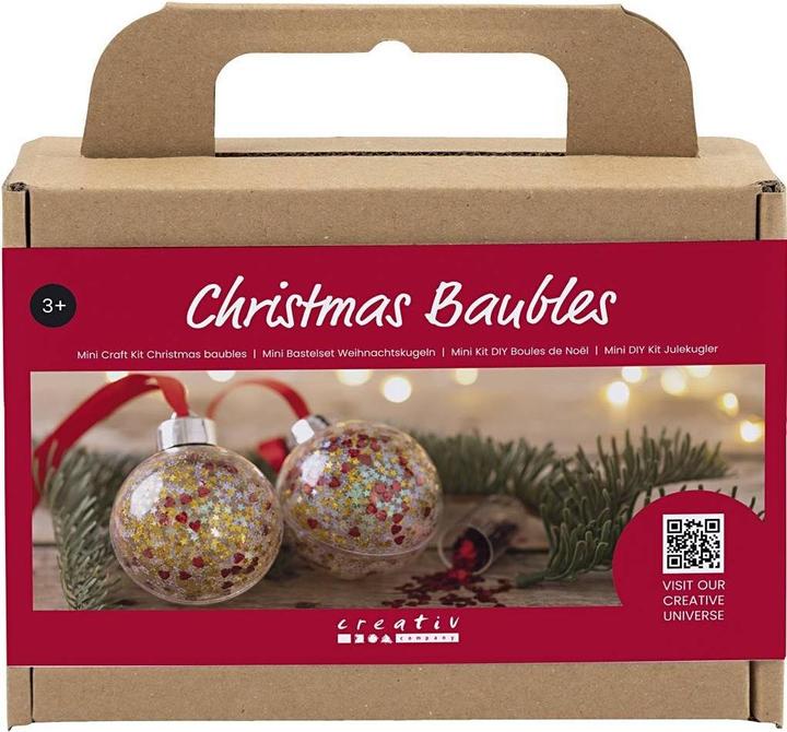 Produktbild Creativ Company Weihnachtskugeln Pailletten