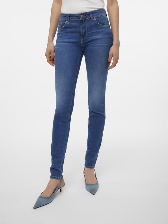 Actual product image Vero Moda VMLUX Mid Rise Jeans Slim Fit Jeans (34)