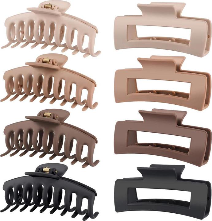 Immagine prodotto X-Tac Set di 8 fermagli per capelli grandi (8 pz.)
