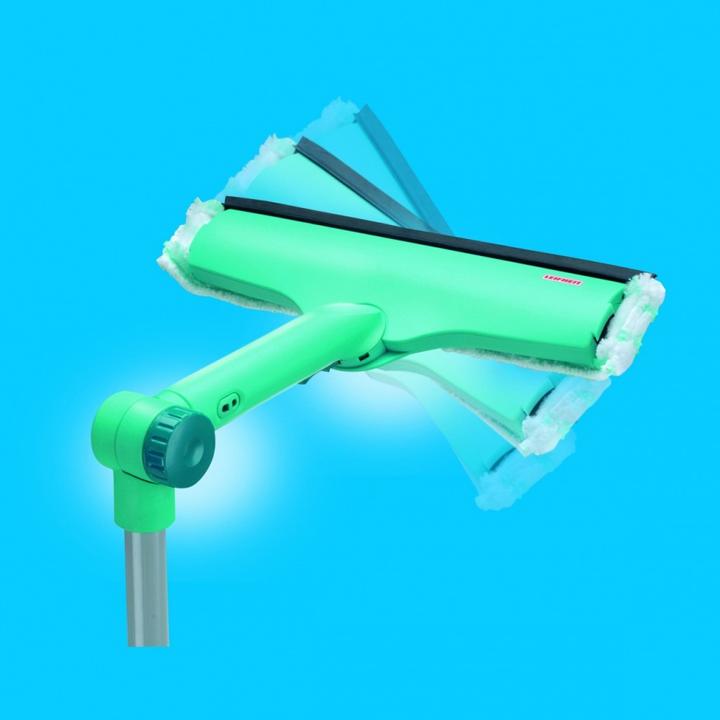 Produktbild Leifheit Fensterwischer Window & Frame Cleaner L micro duo Telescope 210 (1 Stk.)