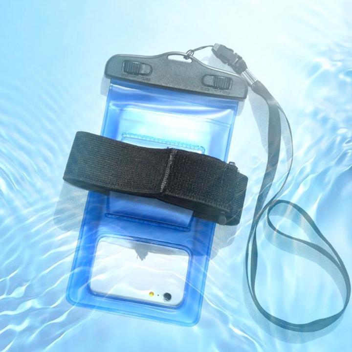 Produktbild Hurtel PVC waterproof armband phone case - orange