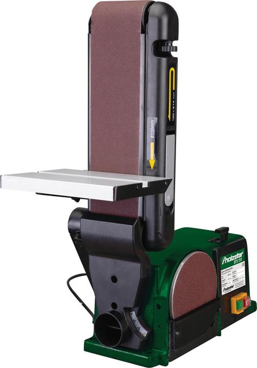 Immagine prodotto Magni Levigatrice a nastro e a disco Holzstar BTS151 (per legno dolce/legno duro, corpo macchina compatto) (Smerigliatrice, 370 W)