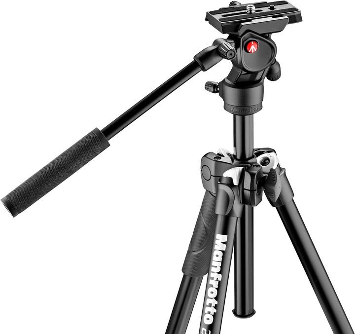 Actual product image Manfrotto 290 Light 3 sections with free live video head (Metal)